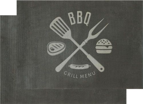 Grillmatte BBQ, 2er Set als Werbeartikel