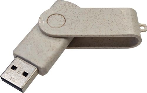 USB-Stick C05 Weizenstroh, USB 2.0 als Werbeartikel