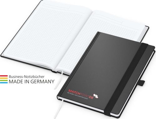 Notizbuch Vision-Book White, Express - inkl. Werbedruck auf dem Cover als Werbeartikel