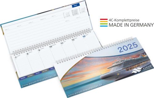 Tischkalender Master Register Cover-Star als Werbeartikel