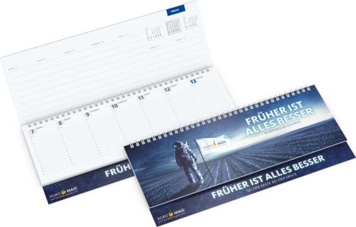 Tischkalender Master Karton als Werbeartikel