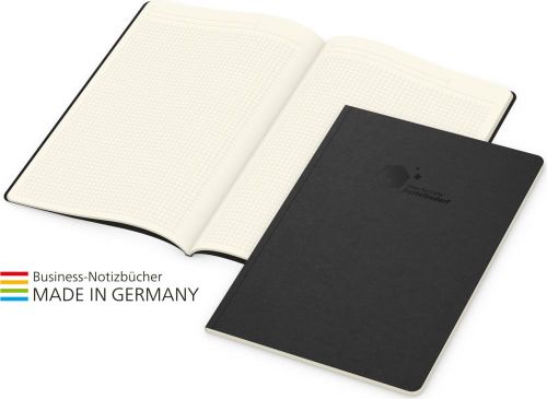 Notizbuch Copy-Book Creme als Werbeartikel