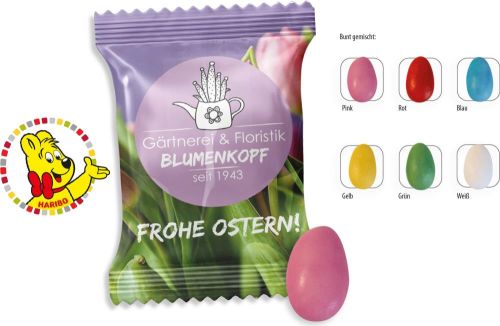 Haribo Baiser Eier Werbetüte, 1 Stück - inkl. Werbedruck als Werbeartikel