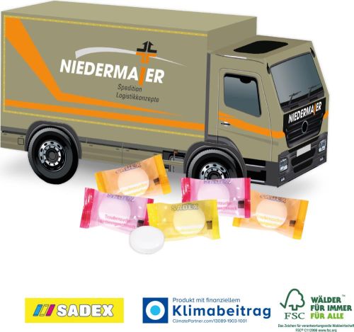 3D Präsent LKW als Werbeartikel