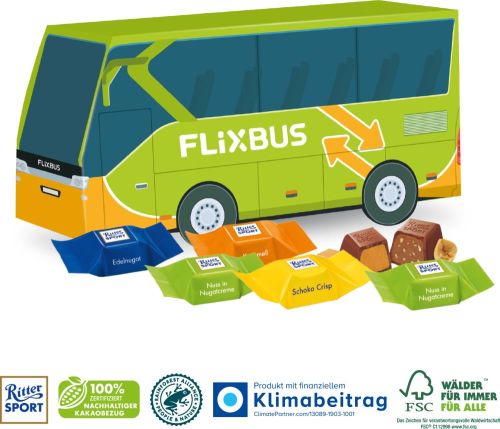 3D Präsent Bus als Werbeartikel