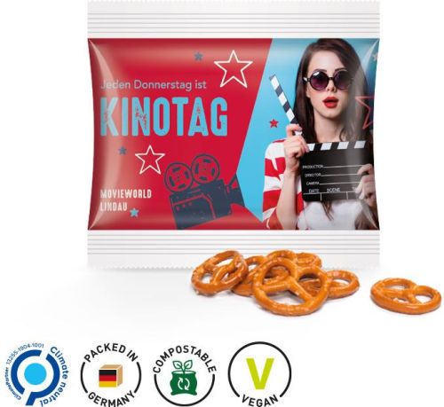 Snack Miditüte - Inhalt und Folie nach Wahl - inkl. Druck als Werbeartikel