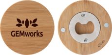 Bamboo Magnetic Flaschenöffner als Werbeartikel