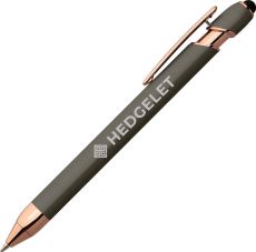 Prince Tri-Rose Gold Stylus Kugelschreiber als Werbeartikel