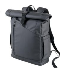 TROIKA Roll Top Rucksack Black Roll Top als Werbeartikel