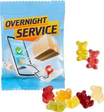 Overnight Fruchtgummi als Werbeartikel