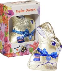 Gubor Osterhase in Geschenkbox als Werbeartikel