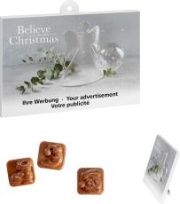 A5-Schoko-Adventskalender BASIC als Werbeartikel