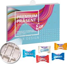 Premium Präsent-AK ECO, Milka Zarte Mom. als Werbeartikel