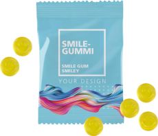 Fruchtgummi 10g Tüten - Smilegummi als Werbeartikel