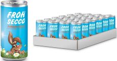 Frohsecco Ostern - 24 x Promo Secco 0,2 l, Slimlinedose als Werbeartikel