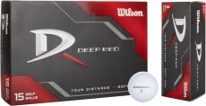 Golfball Wilson Deep Red - inkl. Digitaldruck