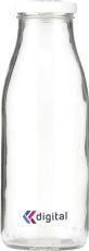 Glassy Recycled Bottle 500 ml Trinkflasche als Werbeartikel