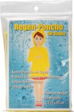 Regen-Poncho für Kinder als Werbeartikel