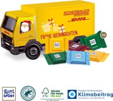 3D Präsent LKW, Klimaneutral, FSC® als Werbeartikel