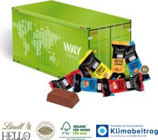 3D Präsent Container, Klimaneutral, FSC® als Werbeartikel