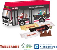 3D Präsent Bus, Klimaneutral, FSC® als Werbeartikel