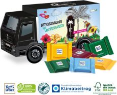 3D Präsent LKW, Klimaneutral, FSC® als Werbeartikel