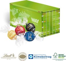 3D Präsent Container, Klimaneutral, FSC® als Werbeartikel