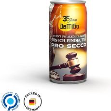 Getränkedose Secco 200 ml - Perlwein oder Cocktail - inkl. Druck als Werbeartikel